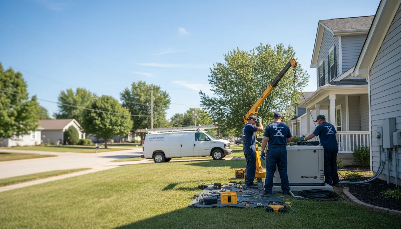 Generator Installation in White Pigeon, MI near me